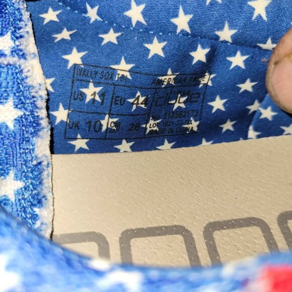 Hey Dude Wally Sox Tri American Patriotic Flag - Picture 4 of 4